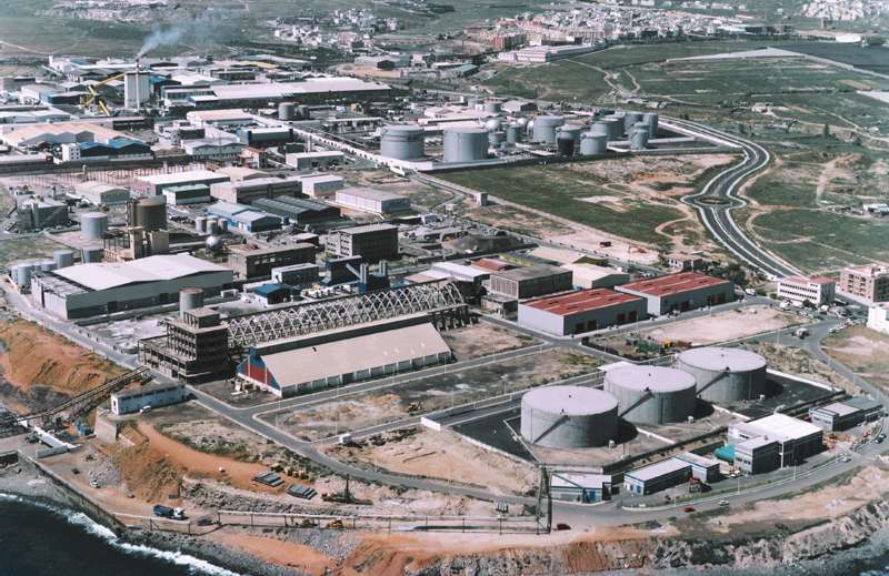 Zona industrial de Telde (Foto TA)